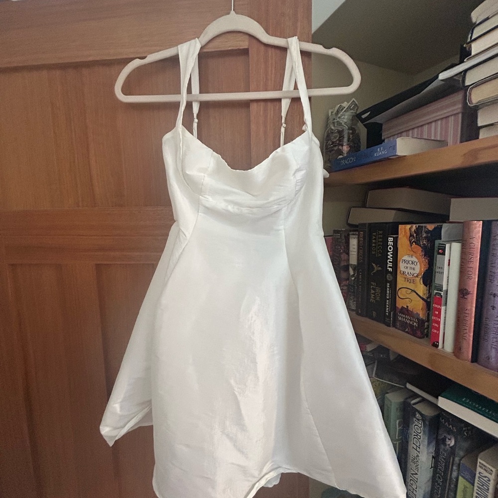 Lucy in the Sky  White Mini Dress